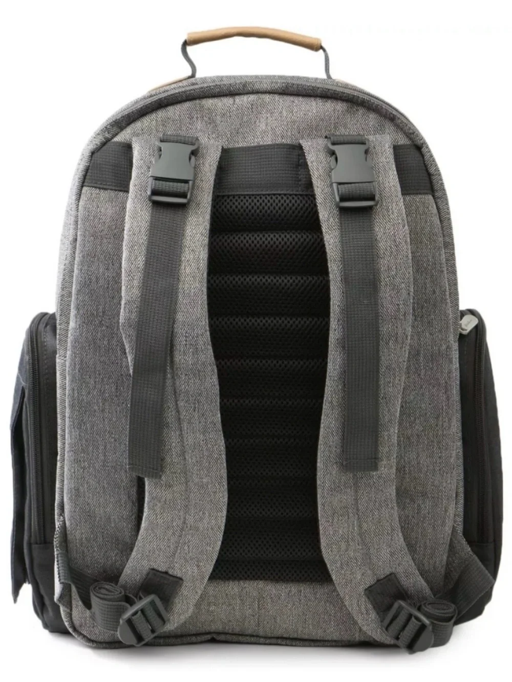 Eddie Bauer Gray and Tan Men's Bridgeport Backpack